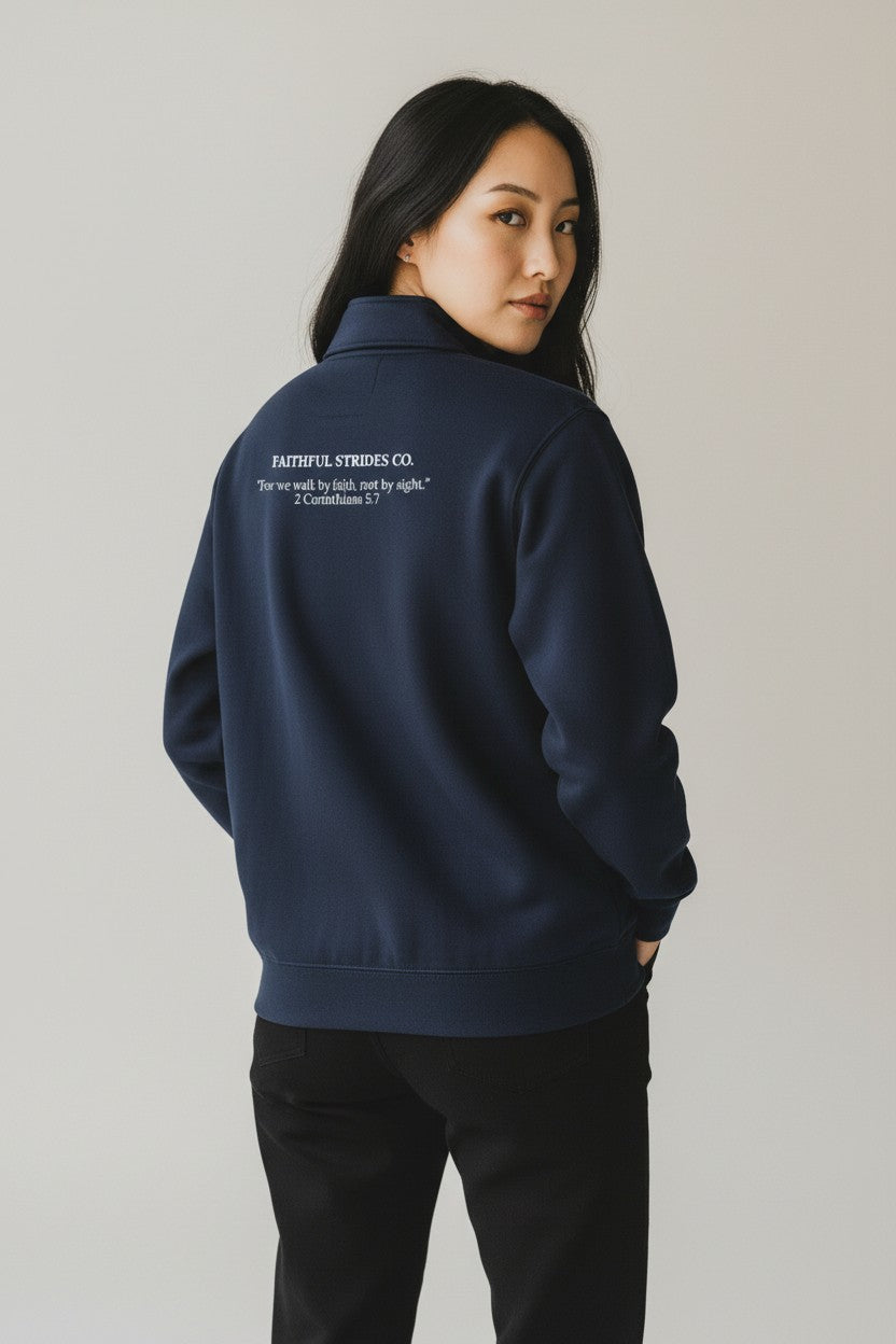 Rose Garden Quarter-Zip - Navy
